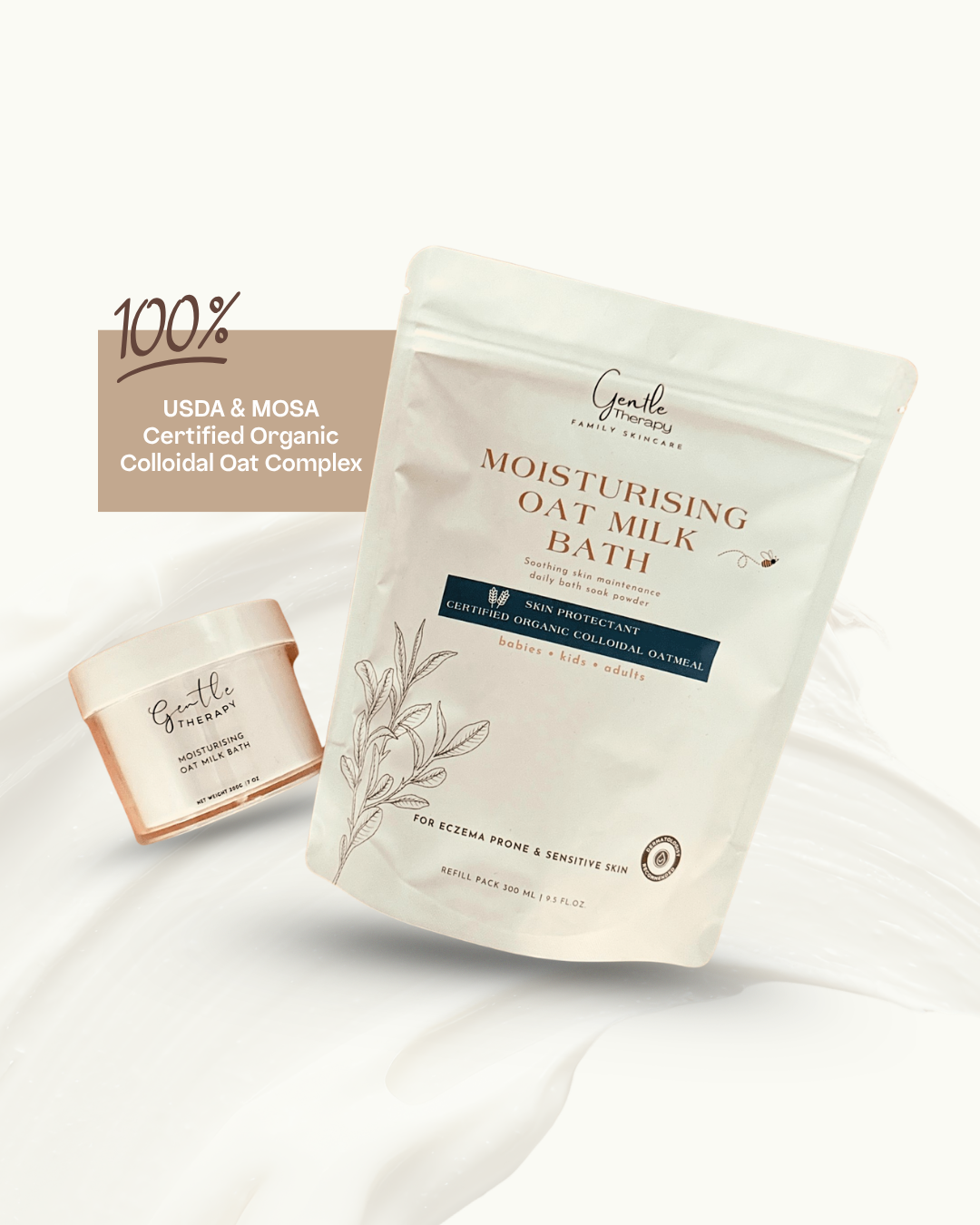 Moisturizing Organic Oat Milk Bath