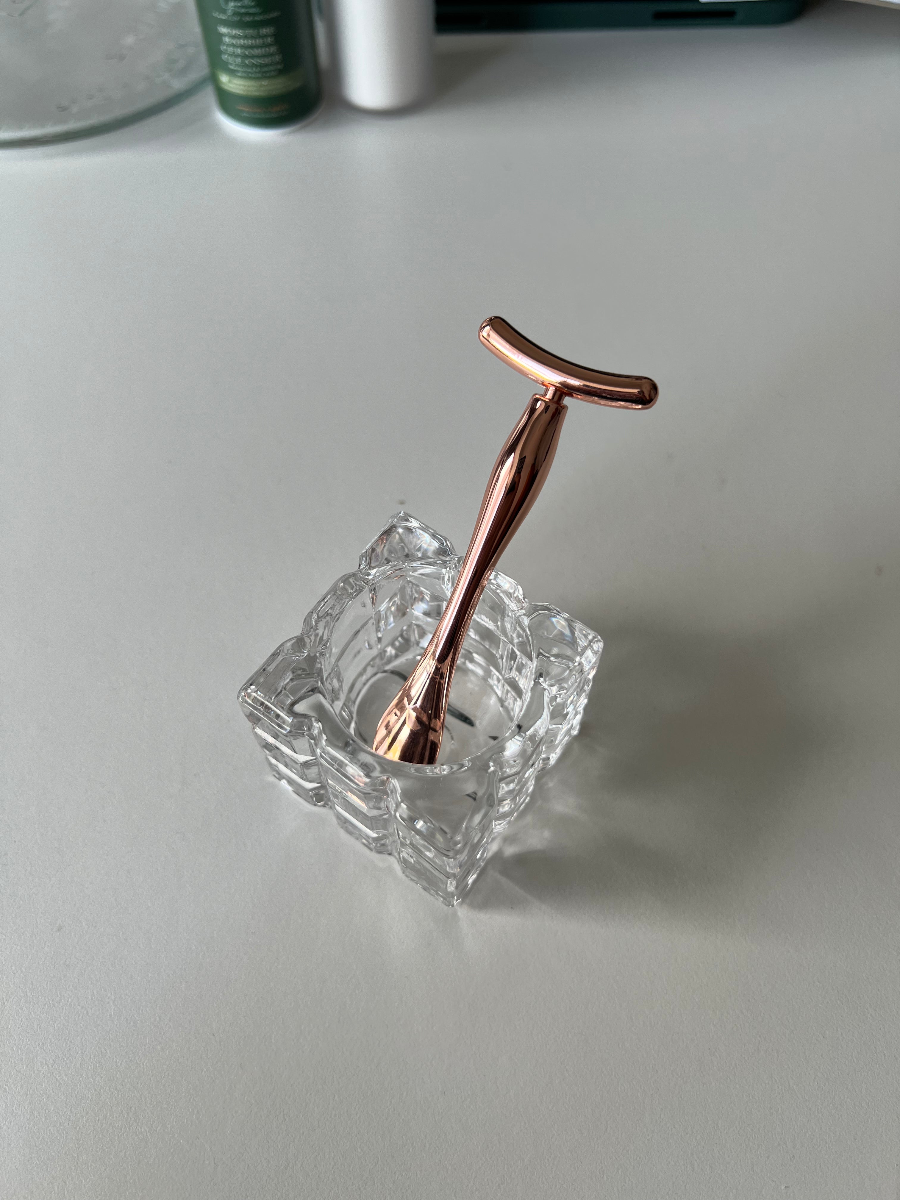 Rose Gold Facial Massager